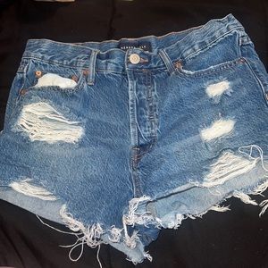 Jean shorts Aeropostale boyfriend shorts size 6
